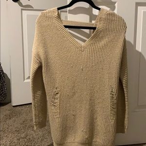 Tan Sweater